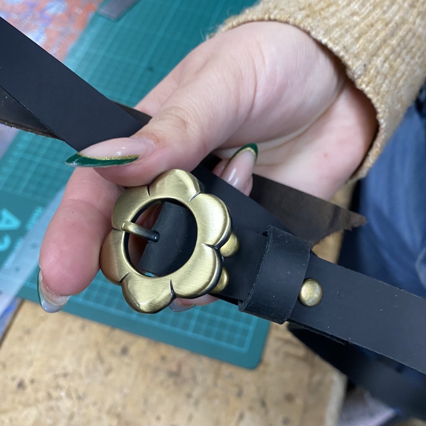 Leather Belt Making Workshop