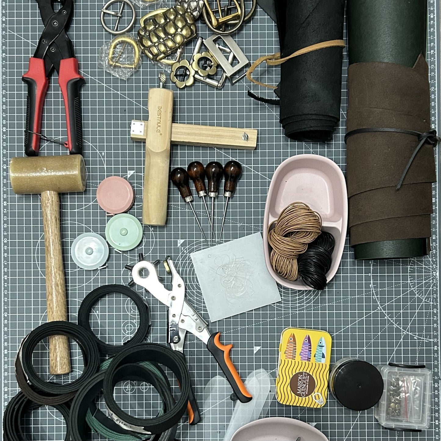 Leather Belt Making Workshop
